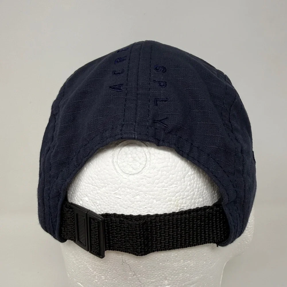 Farik Five Panel Hat by Acre Supply Navy Blue Ripstop 5-Panel Hat Made in USA
